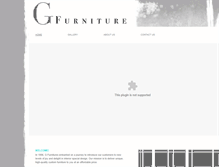 Tablet Screenshot of mygfurniture.com